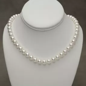 8.50-8.88 mm GIA Certified Hanadama Akoya Pearl Necklace