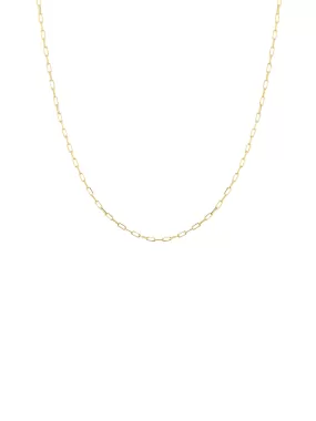 Dainty Gold Chain Necklace 14K