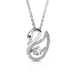 Dancing Swan Pendant