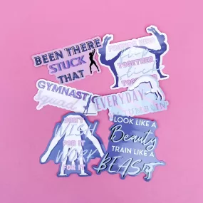 Gymnastics Sticker Bundle