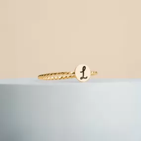 Initial Braided Rope Ring