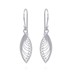 KHAYA SILVER SMALL EARRINGS FILIGREE