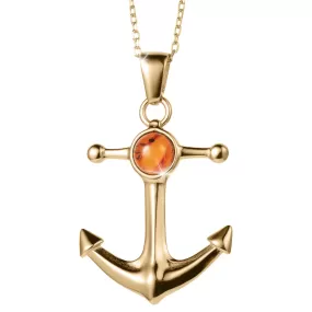 Maritime Amber Pendant