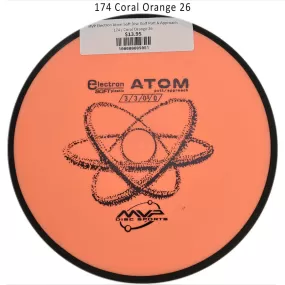 MVP Electron Atom Soft Disc Golf Putt & Approach