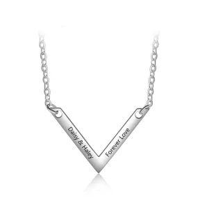 Personalized Name Necklace Jewelry Stainless Steel Necklace