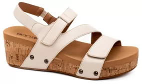 Rain Check Wedge in Ivory