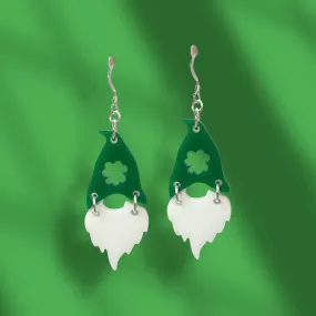 St Patricks Day Gnome Acrylic Earring Kit